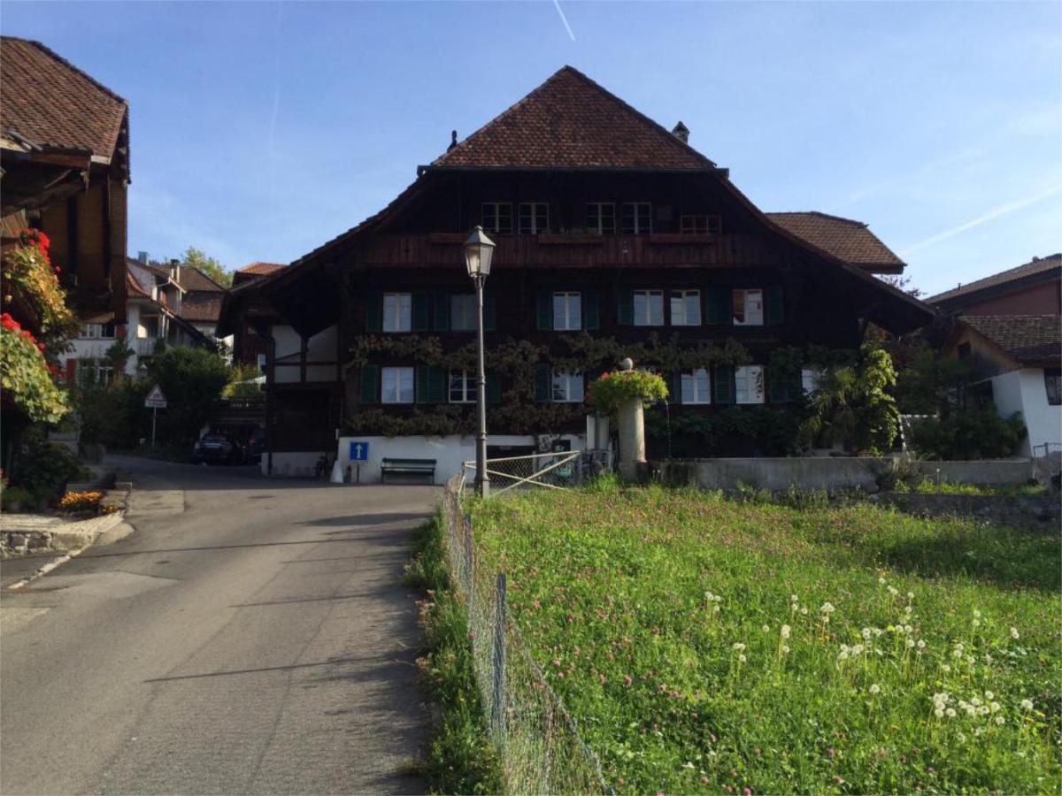Hubelihuus - Erholungsort Am Thunersee Esterno foto